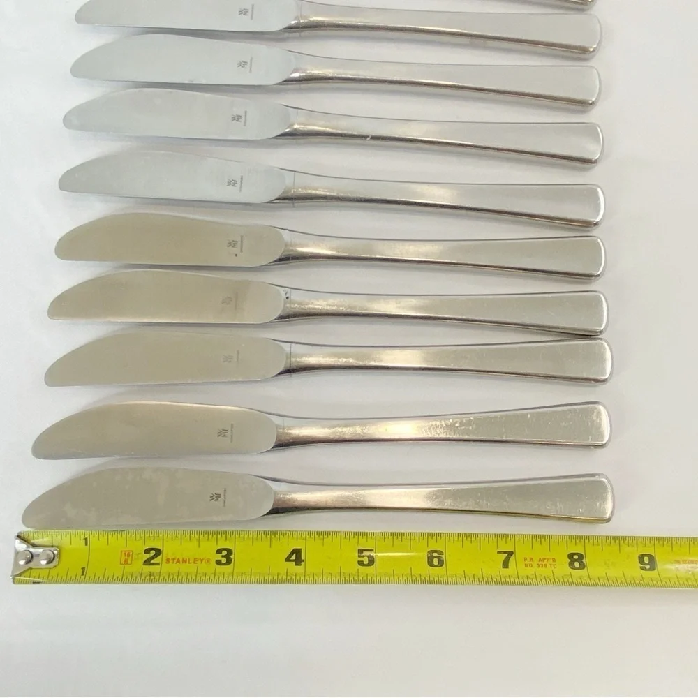 WMF Jupiter Butter Knife or Spreader Vintage Lot of 10 Retired Pattern